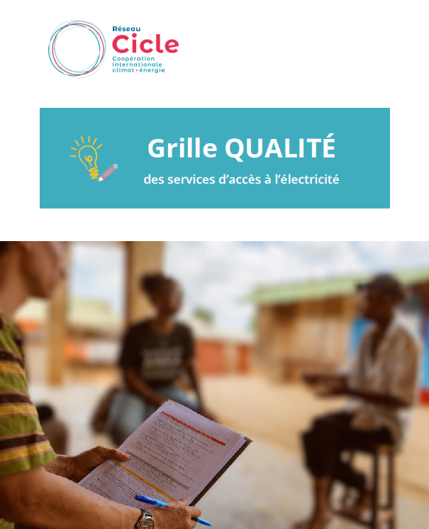 Grillé qualité des services d'accès à l'électricité
