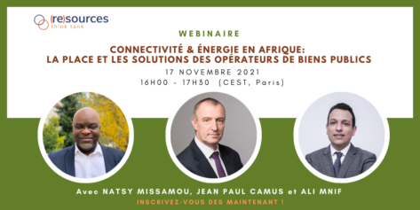 Connectivité & énergie en Afrique : la place et les solutions des opérateurs de biens publics